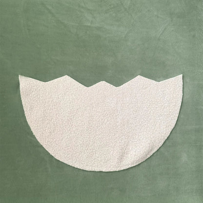 Eggshell Posing Mat Newborn Soft Felt Photo Backdrop Easter Baby 100 Days Cute Studio Background Newborn Set