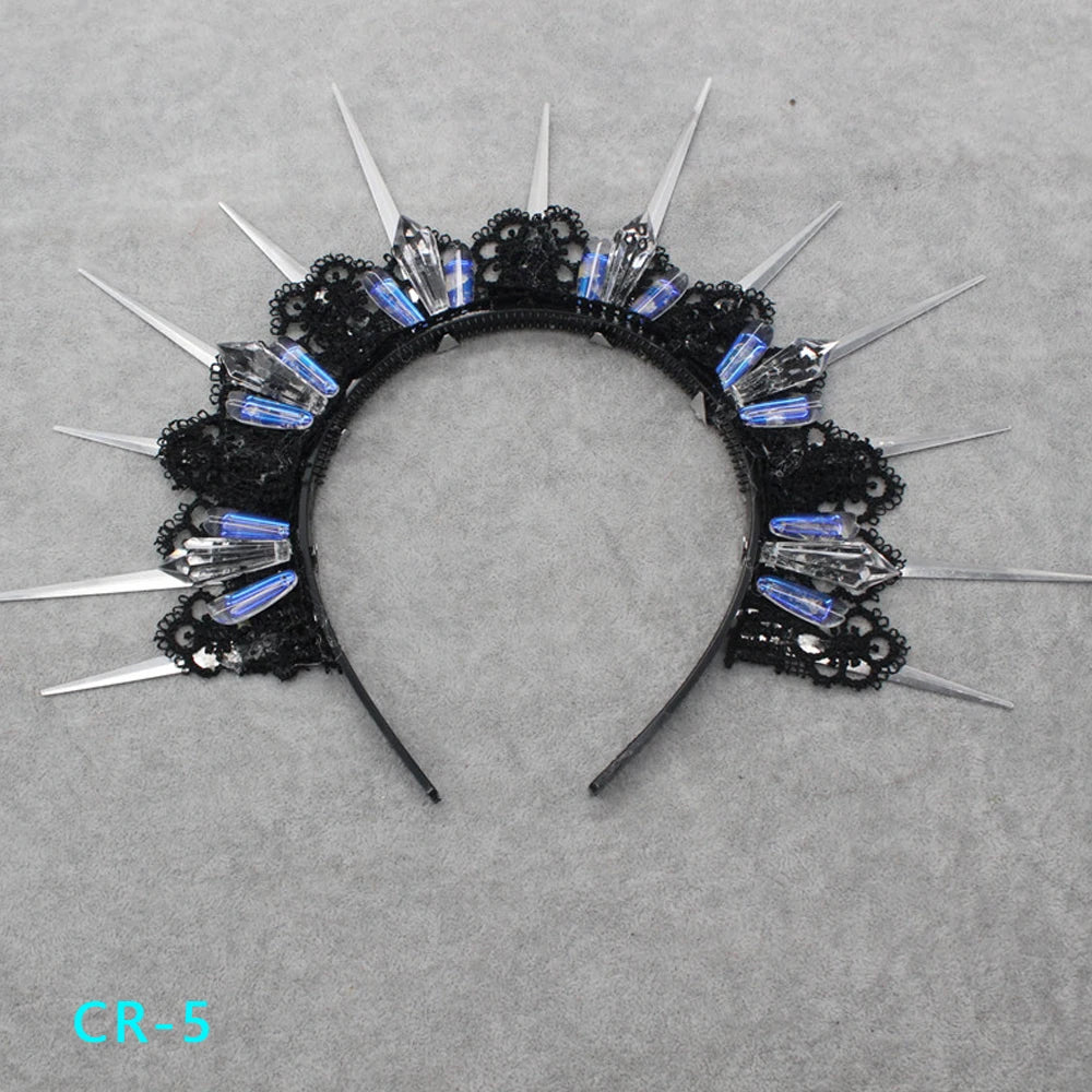 Maternity Hair Halo Crown Headpiece Tiara Sun Goddess Gown