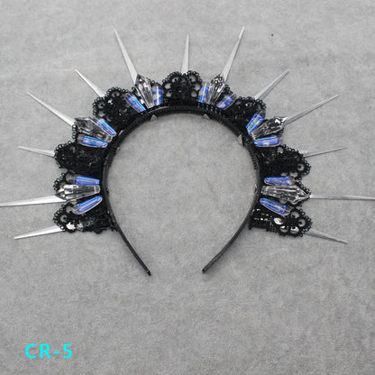Maternity Hair Halo Crown Headpiece Tiara Sun Goddess Gown