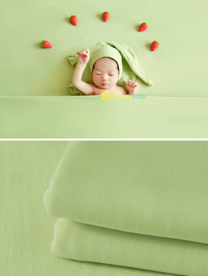 Newborn Photography Wrap | Fabric for Newborn Backdrop Bean Bag Cover Photo Props Layering Backdround Stretch Photoshoot Wraps Shoot Studio Studio Swaddle