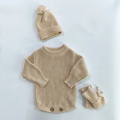 Newborn Personalized Baby Girl Knit Romper Ruffle Skirt Custom Name Embroidery Bow Headband Photo