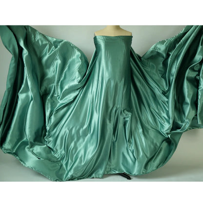 Maternity Background Cloth Bright Soft Satin Luster Shooting Gown