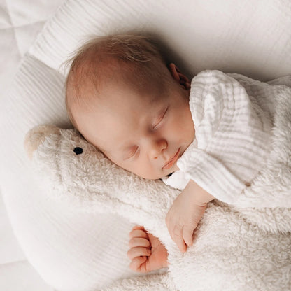 White Muslin Romper Baby Cotton Sleep Sack Studio Costume