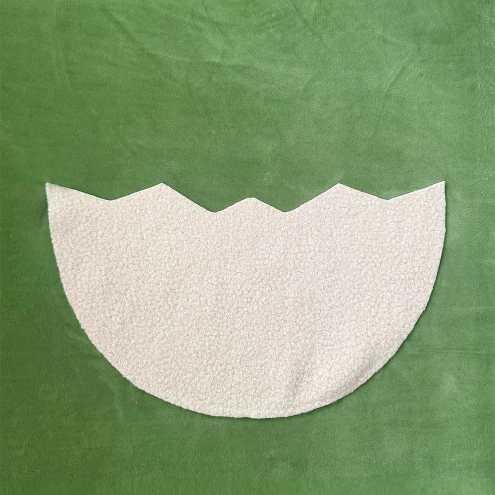 Eggshell Posing Mat Newborn Soft Felt Photo Backdrop Easter Baby 100 Days Cute Studio Background Newborn Set