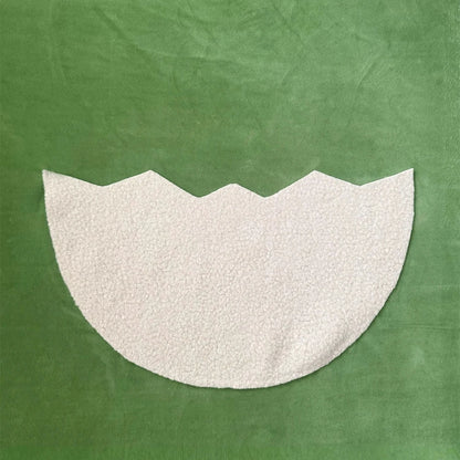 Eggshell Posing Mat Newborn Soft Felt Photo Backdrop Easter Baby 100 Days Cute Studio Background Newborn Set