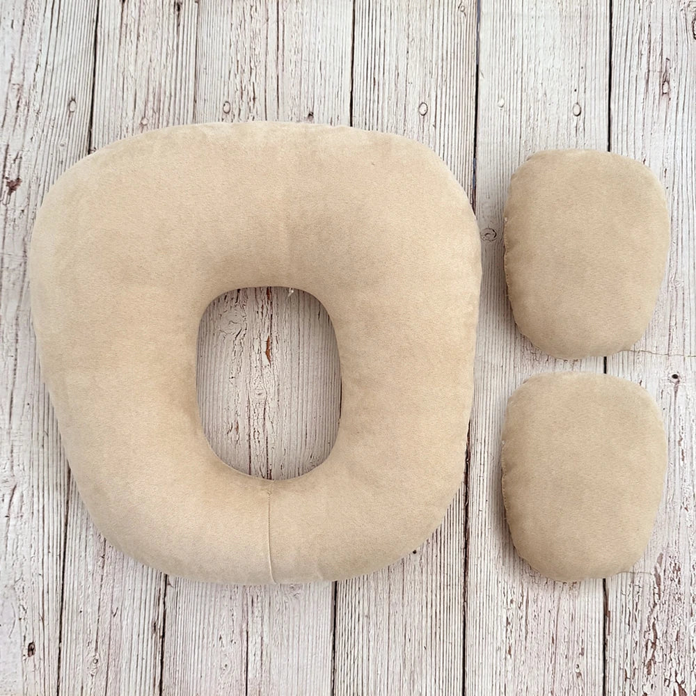 Donut Posing Pillow Set Small Head Soft Baby Positioning Cushion