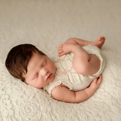 Lace Romper Bodysuit Baby Girl Portrait Picture Clothing