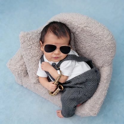 Baby Boy Romper Suit Vest Pants Set Gentleman Newborn Clothing