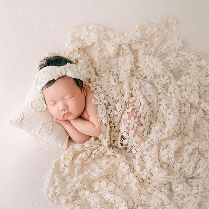 Baby Girls Boho Style Photo Posing Newborns Lab Studio Newborn Set