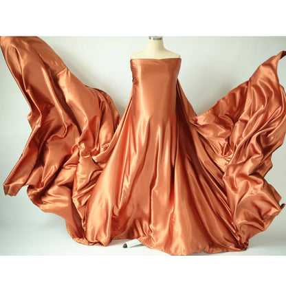 Maternity Background Cloth Bright Soft Satin Luster Shooting Gown