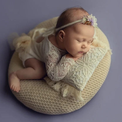 Donut Posing Pillow Set Small Head Soft Baby Positioning Cushion