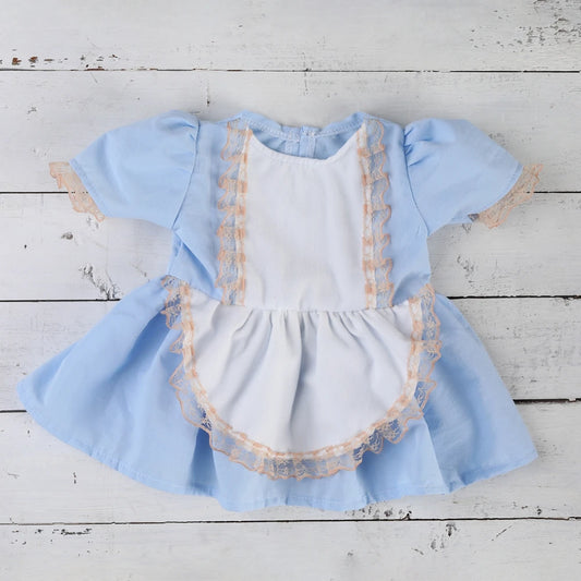 Blue 'Alice' Lace Romper Newborn Photography Outfit | KOOUOO