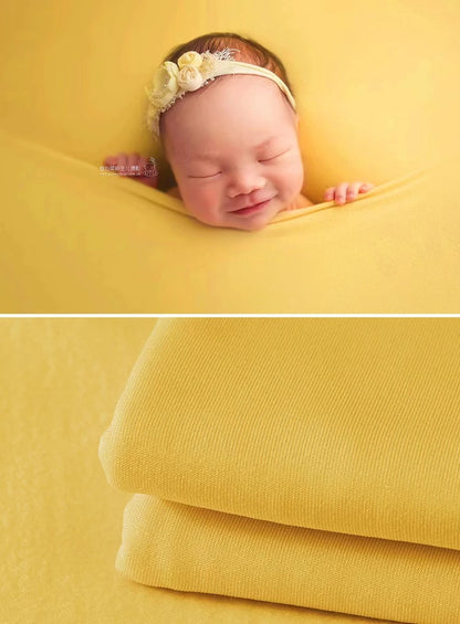 Newborn Photography Wrap | Fabric for Newborn Backdrop Bean Bag Cover Photo Props Layering Backdround Stretch Photoshoot Wraps Shoot Studio Studio Swaddle