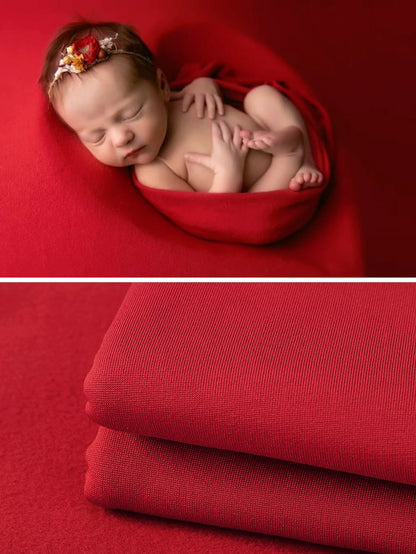 Newborn Photography Wrap | Fabric for Newborn Backdrop Bean Bag Cover Photo Props Layering Backdround Stretch Photoshoot Wraps Shoot Studio Studio Swaddle
