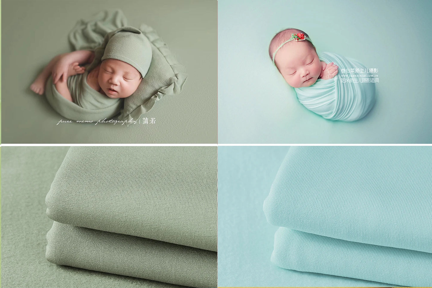 Fabric for Newborn Backdrop Bean Bag Cover Photo Props Layering Backdround Stretch Photoshoot Wraps Shoot Studio
