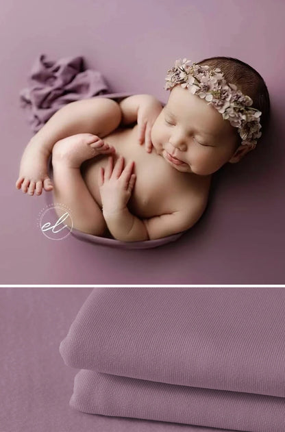 Newborn Photography Wrap | Fabric for Newborn Backdrop Bean Bag Cover Photo Props Layering Backdround Stretch Photoshoot Wraps Shoot Studio Studio Swaddle