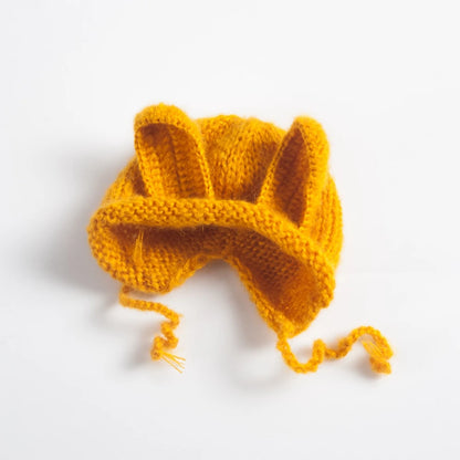 Rabbit Knit Baby Set Photo Costume Bunny Hat Doll Newborn
