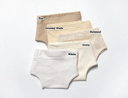 Diaper Cover Nude Skin Colored Pants Baby Neutral Shorts Leggings Newborn Set