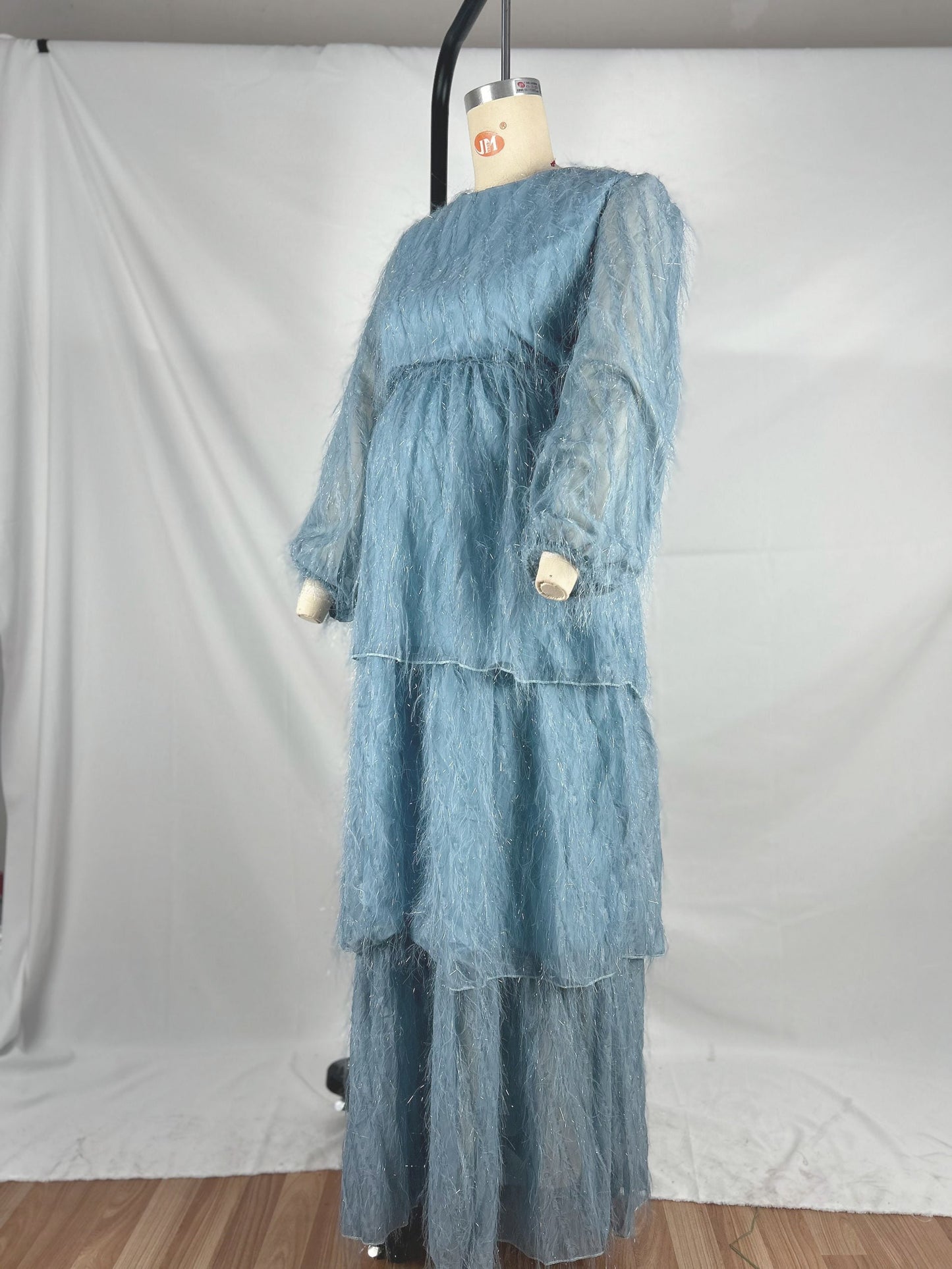 fotobeyou Lace Cake Hemline Daily Going out Maternity Maxi Dress